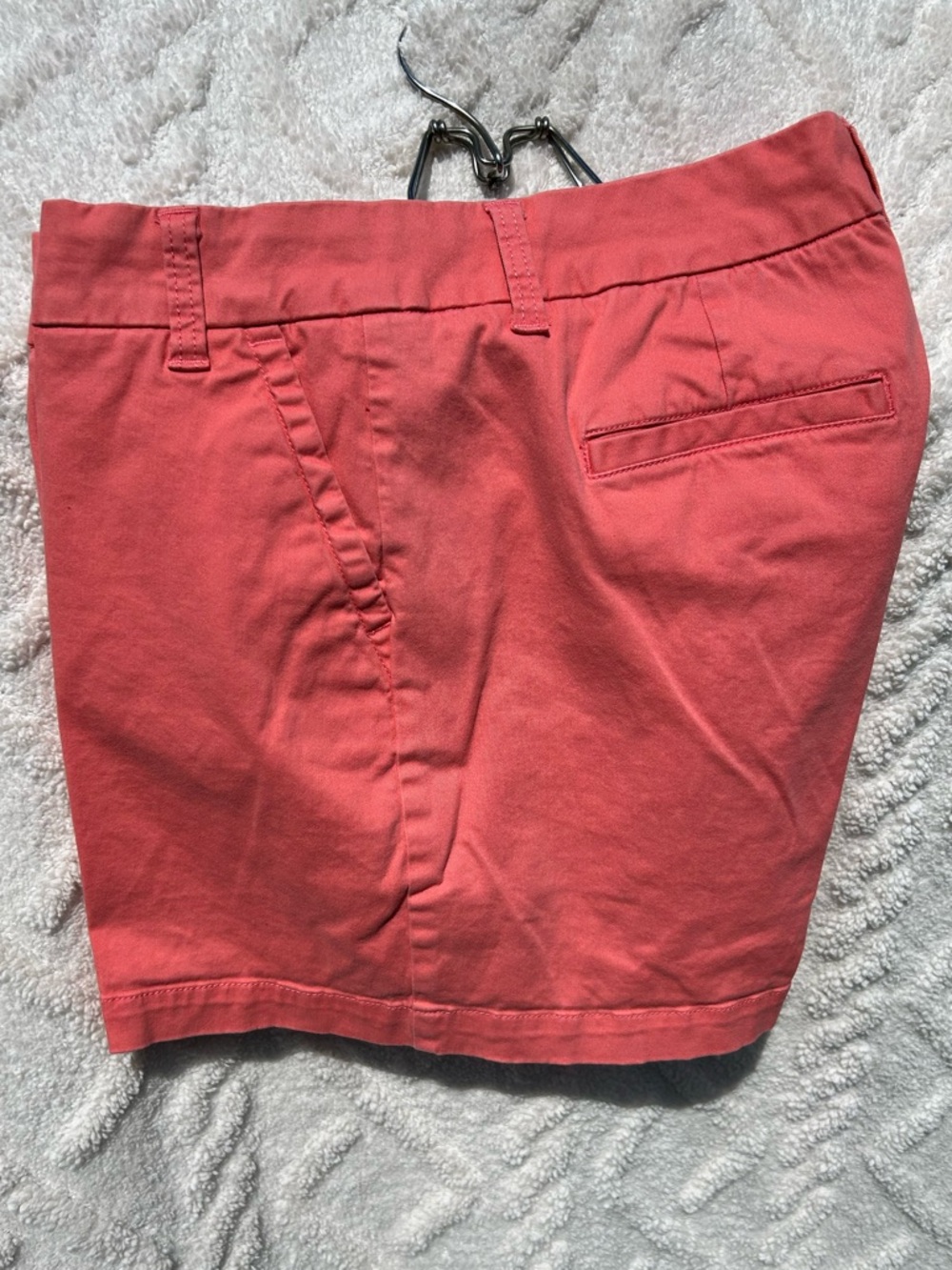 crown & ivy Coral Chino Shorts